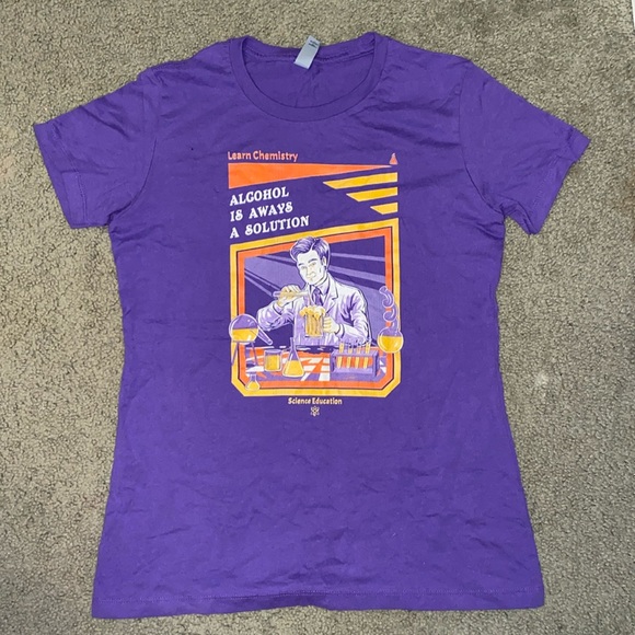 M - Funny alcohol T-shirt - Picture 1 of 4